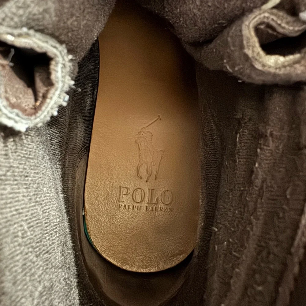 Polo Ralph Lauren Oslo High BT WP Brown/Black Waterproof Boots Men’s Size 10.5D